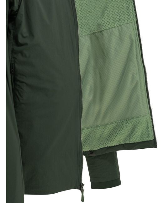Arc'teryx Green "Proton Fl" Hoodie for men