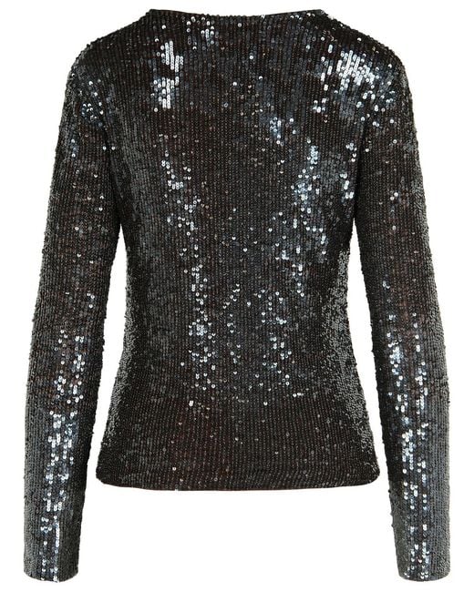 P.A.R.O.S.H. Black Polyamide Blend Sweater