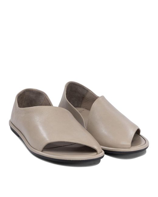 Officine Creative Gray "Mienne 102" Slippers