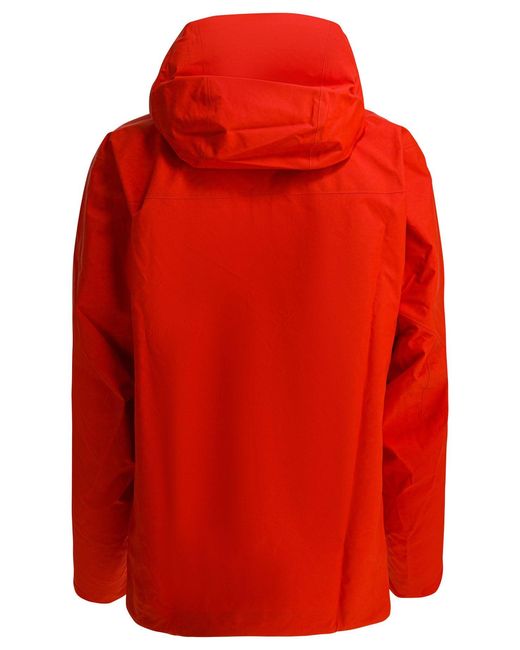 Arc'teryx Red "Alpha Sv" Windbreaker Jacket for men