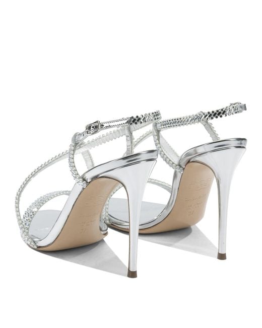 Casadei White Sandals