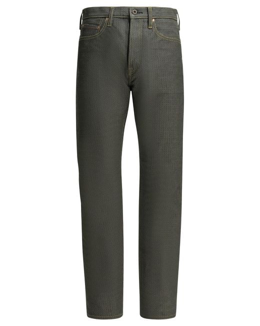 Kapital Gray Century Denim Monkey Cisco Jeans for men