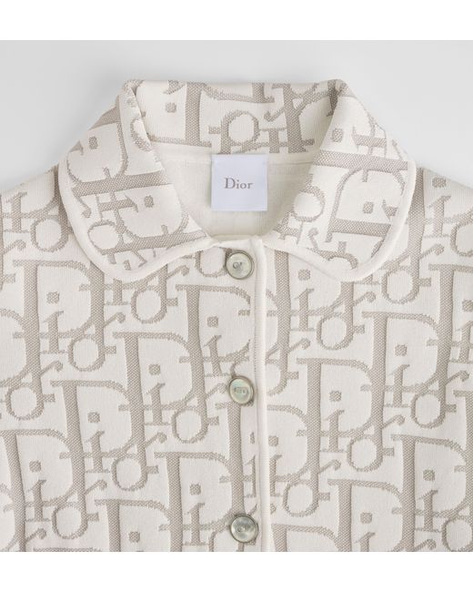 Dior White Oblique Jacket