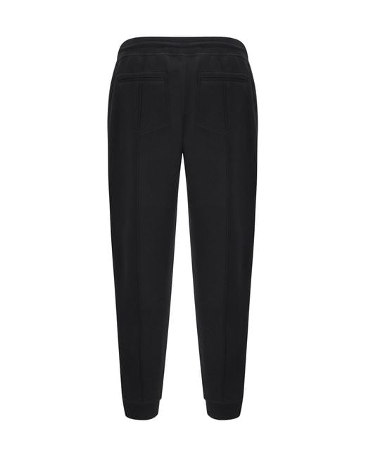 Brunello Cucinelli Black Sweatpants for men