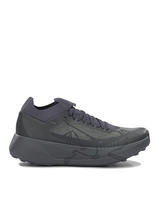 Arc'teryx Gray "Silan 2" Low Top Sneakers
