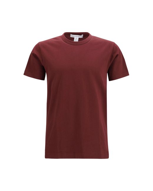Comme des Garçons Red Short-Sleeved T-Shirt for men