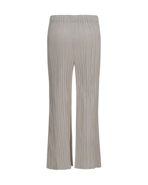 GONGDID DESIGN Gray Corduroy Palazzo Pants Off