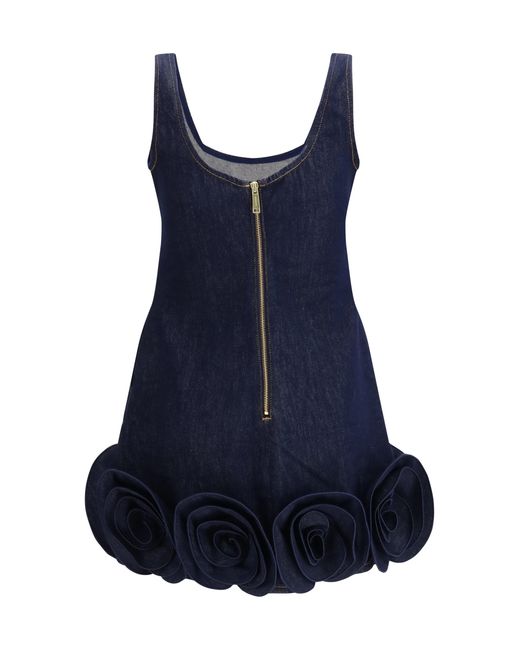 Self-Portrait Blue Dresses