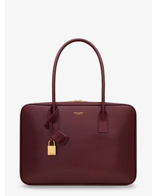Saint Laurent Purple Sac De Jour