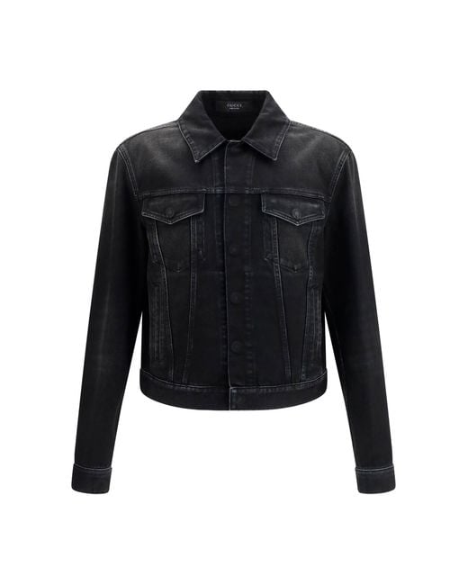 Gucci Black Denim Jacket