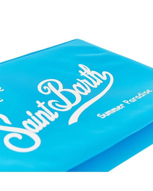 Mc2 Saint Barth Blue 'Aline' Nylon Pouch for men