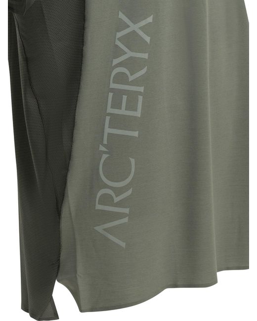 Arc'teryx Green "Norvan" Round Neck T-Shirt for men