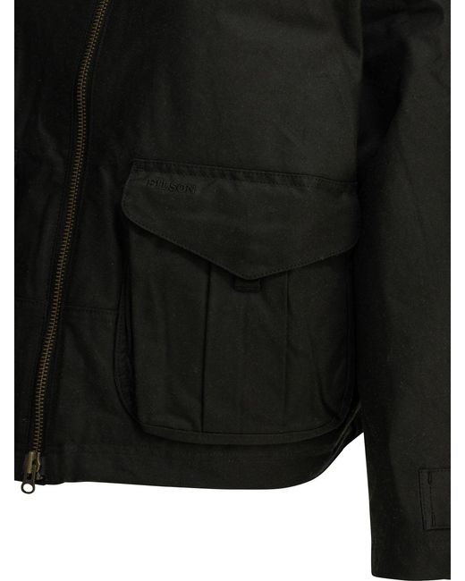 Filson Black "Shelter" Lightweight Jacket