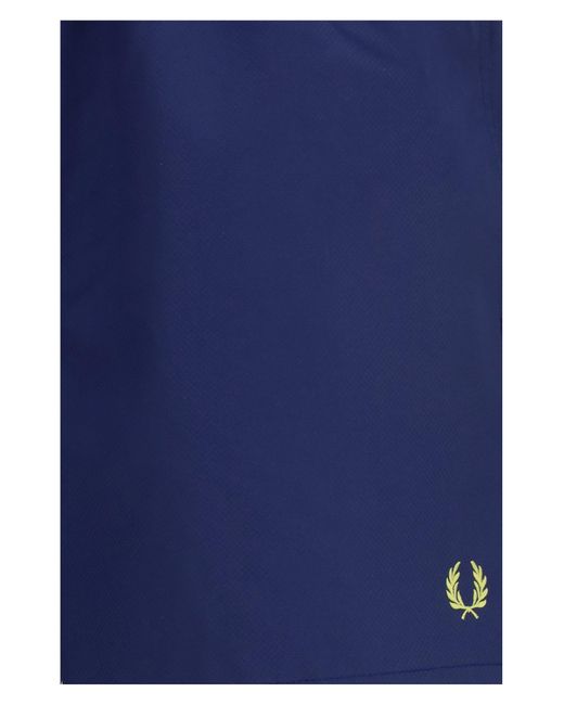 Fred Perry Blue Swim Shorts for men