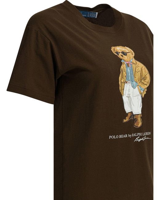 Polo Ralph Lauren Polo Bear T-shirts Brown