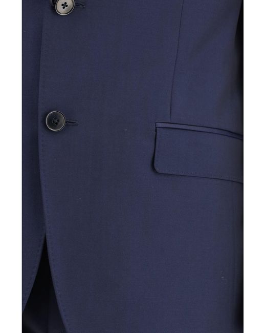 Zegna Blue Tailored Suit for men