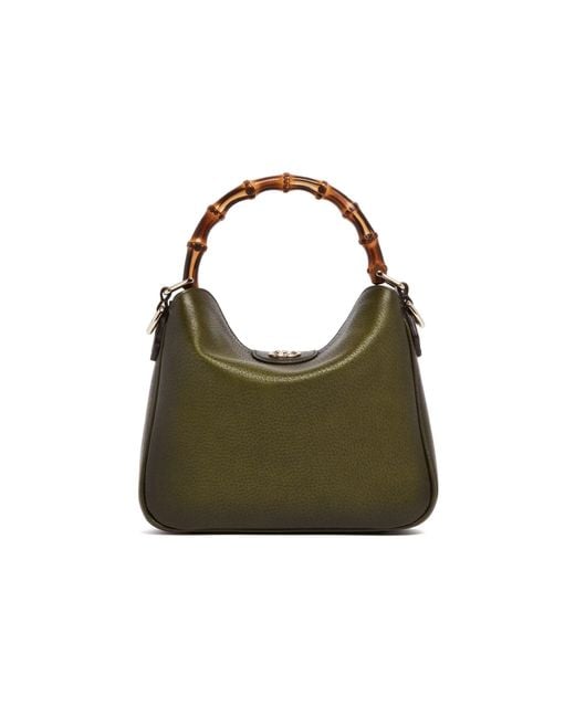 Gucci Green "Diana" Shoulder Bag