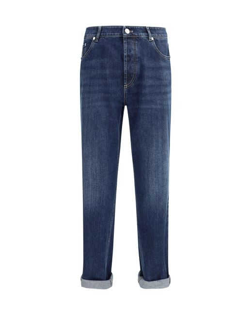 Brunello Cucinelli Blue Jeans for men