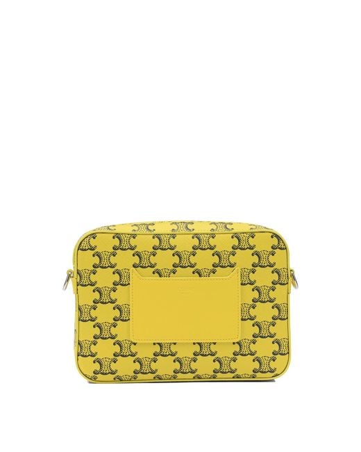 Céline Yellow Crossbody Bag for men