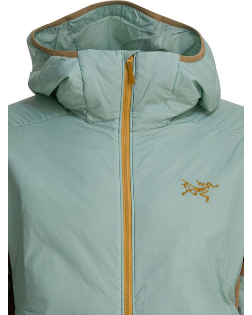 Arc'teryx Green "Atom Hoody" Jacket for men