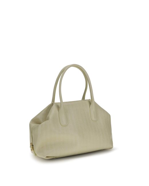 THEMOIRÈ Natural Tallia Trank Medium Shoulder Bag Rutabaga