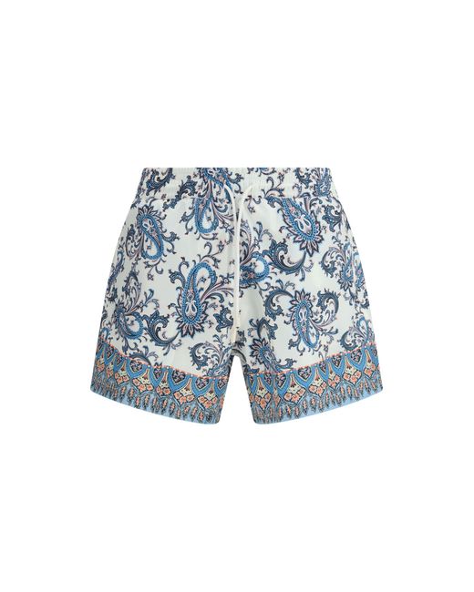 Etro Blue Swimwear for men