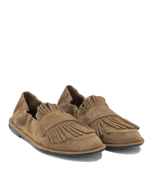 Pomme D'or Brown Loafers Toffee