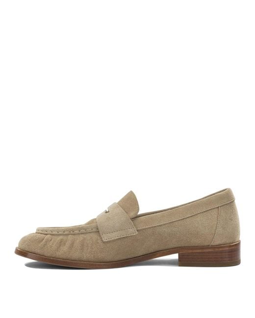 Strategia Brown Leather Loafers