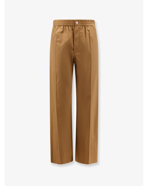 Céline Natural Cotton And Linen Trousers for men