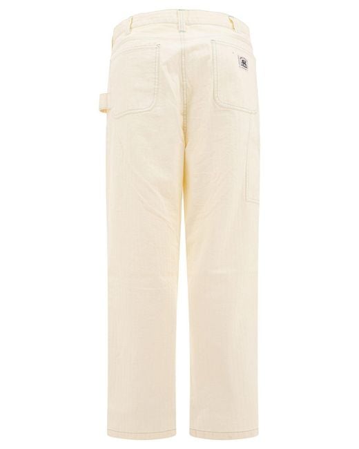 Bode Natural Trousers for men