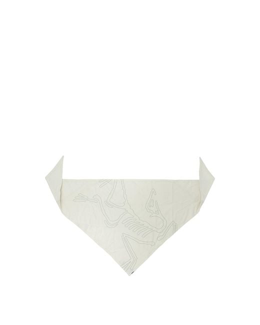 Arc'teryx White Sinsolo Bandana for men