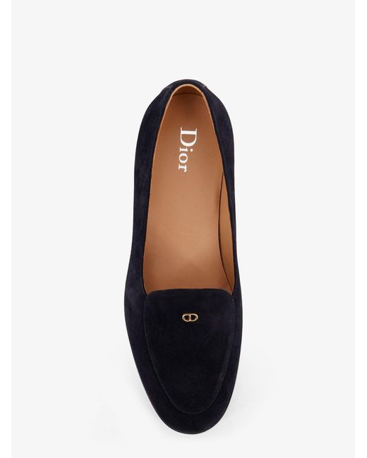 Dior White Dior Antibes Suede Loafers for men