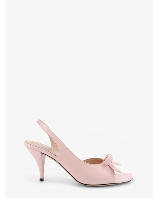 Dior Pink Dior Dior Bow Leather Sandals