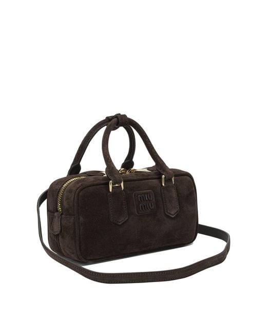 Miu Miu Black "Arcadie" Handbag