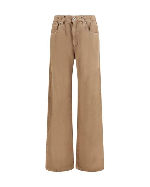 Women's Natural Wide-Leg Jeans
