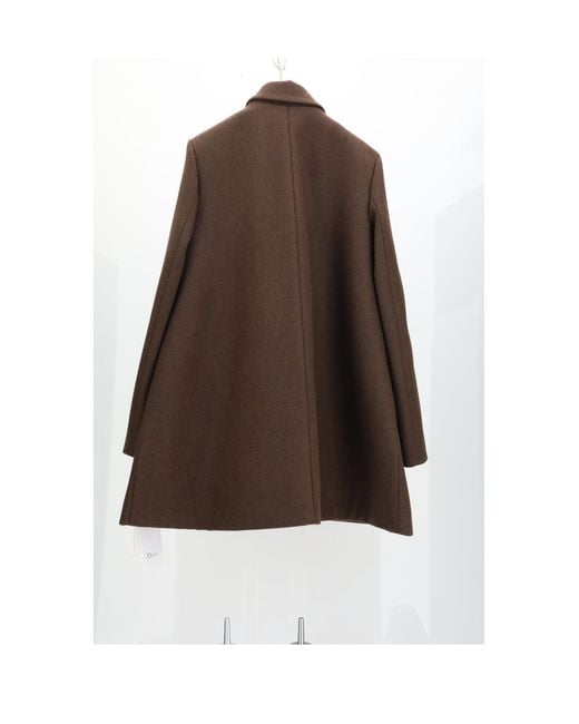Dior Brown Dior Miust Buy Coat