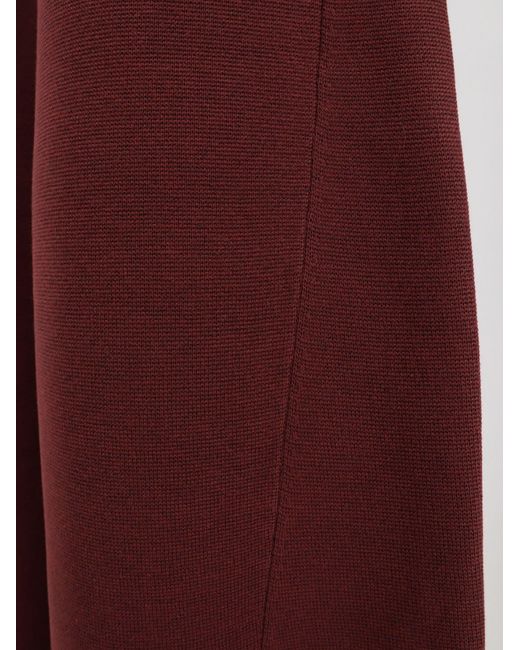 Loro Piana Purple Siena Silk And Cotton Trousers