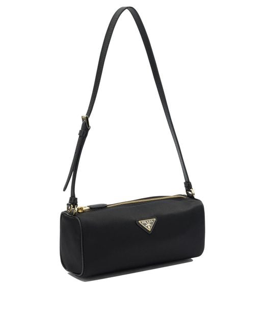 Prada Black Re-Nylon Small Crossbody Bag