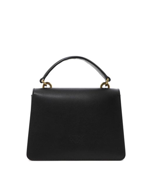 Pinko Black Love One Hand Bags