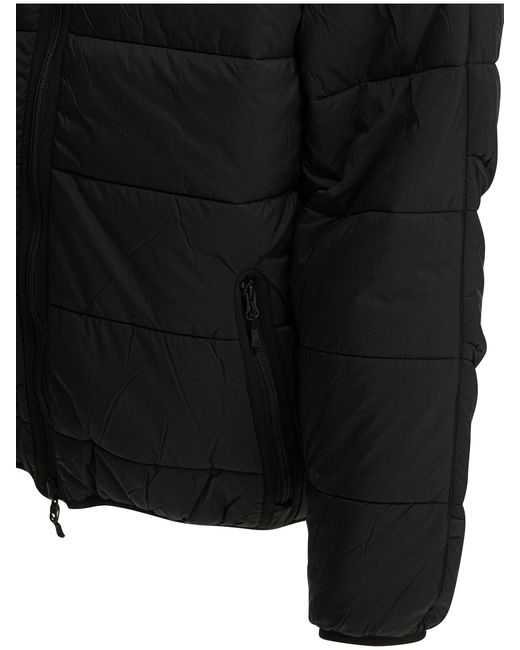 DAIWA PIER 39 Black Reversible Nylon Short Down Jacket Jackets And Coats