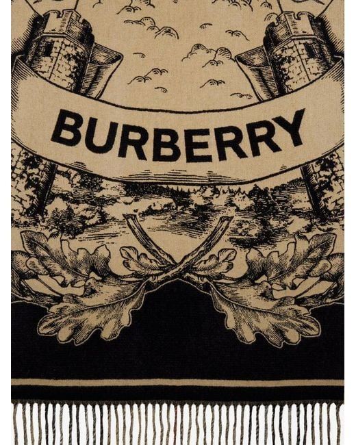 Burberry Multicolor Gallant Knight Cashmere Scarf