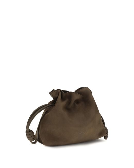 Loewe Brown Medium Flamenco Clutch