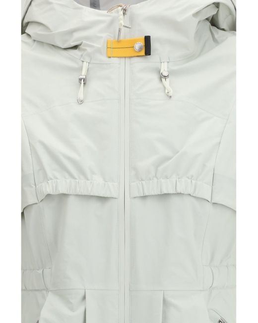 Parajumpers Gray Uneri Waterproof Jacket