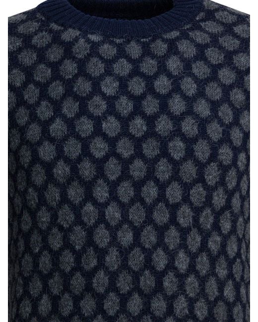 Rakku Blue Paul Knitwear for men