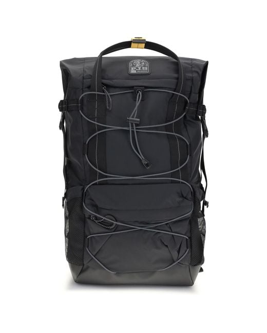 Parajumpers Black Hari Backpack for men