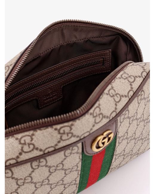 Gucci Gray Savoy Gg Fabric Clutch for men