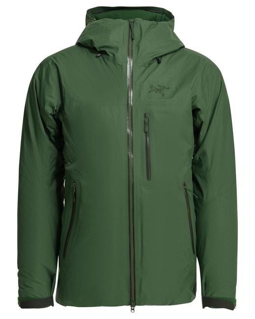 Arc'teryx Green Beta Insulated Technical Jacket for men