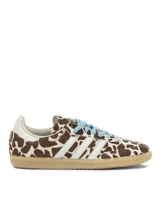 Adidas Originals Brown "Samba Og" Low Sneakers