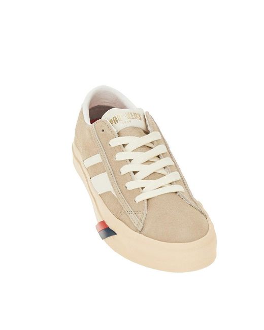 Pro Keds Natural 'Royal Classic' Suede Leather Sneakers
