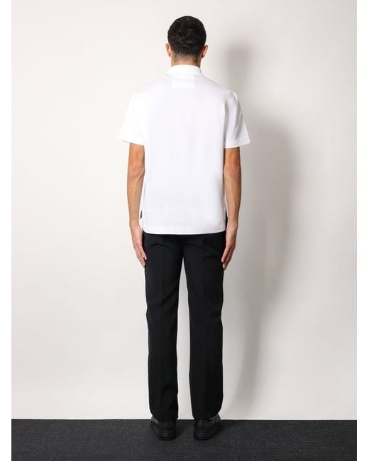 Givenchy White Polo Shirt for men